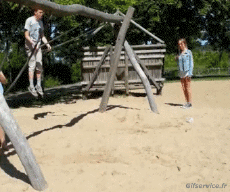 Humor - Fun GENTE Balancearse Gamelles Fail 