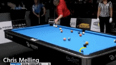 Chris Melling-Humour - Fun Sports Billiard Best Off Shot 