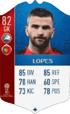 Multimedia Vídeo Juegos F I F A - Jugadores  cartas Portugal Anthony Lopes 