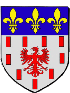 Blason-Drapeaux France Départements - Villes 50 CARENTAN 