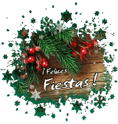 Messages Espagnol Felices Fiestas Serie 14 