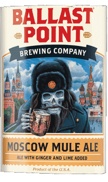 Moscow mule ale-Bevande Birre USA Ballast Point 
