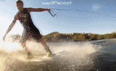 Umorismo -  Fun Sportivo Sci d'acqua Wakeboard Win Fun 