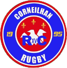 Sports Rugby Club France Logo Dept 34 RC Corneilhan XV 