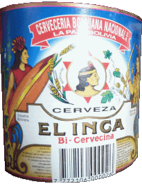 Boissons Bières Bolivie El-Inca 