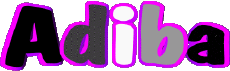 Vorname WEIBLICH - Maghreb Muslim A Adiba 