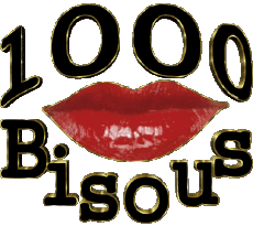 Messages Français Bisous 1000 