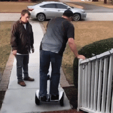 Humor - Fun GENTE Hoverboard Fail 02 