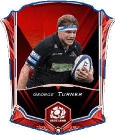 Sport Rugby - Spieler Schottland Team 2022 George Turner 