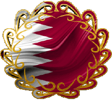 Bandiere Asia Qatar Forma 
