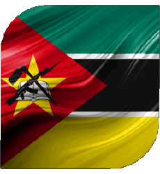 Banderas África Mozambique Plaza 