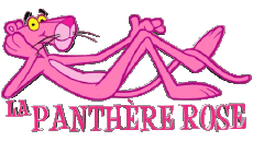 Multi Média Dessins Animés TV Cinéma La Panthère Rose Logo Français 