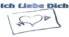Nachrichten Deutsche Ich Liebe Dich Herz 