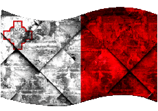 Bandiere Europa Malta Rettangolo 
