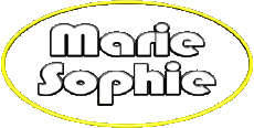 First Names FEMININE - France M Composed Marie Sophie 
