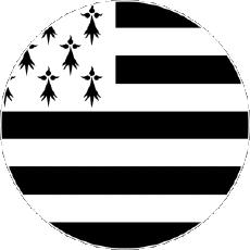 Banderas Francia Regiones Bretaña Ronda 