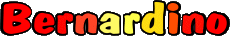 Nome MASCHIO - Spagna B Bernardino 