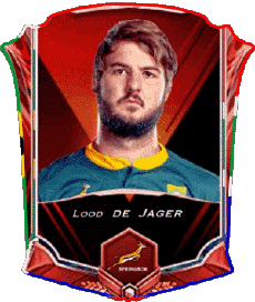 Sports Rugby - Players South Africa Lood de Jager 