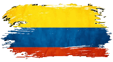 Drapeaux Amériques Colombie Rectangle 