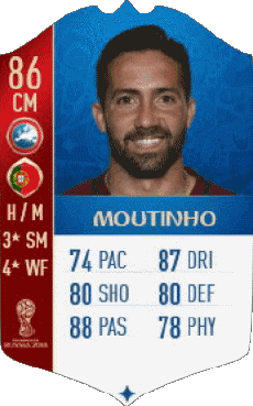 Multi Média Jeux Vidéo F I F A - Joueurs Cartes Portugal João Filipe Moutinho 