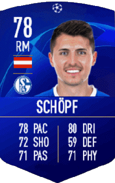 Multi Média Jeux Vidéo F I F A - Joueurs Cartes Autriche Alessandro Schöpf 