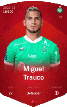 Multimedia Vídeo Juegos F I F A - Jugadores  cartas Perú Miguel Trauco 