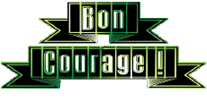 Messages Français Bon Courage 02 
