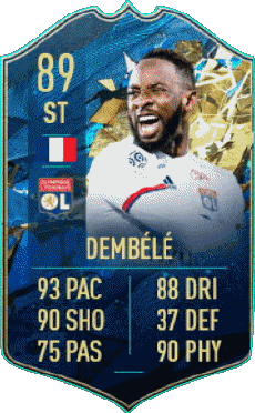 Multimedia Vídeo Juegos F I F A - Jugadores  cartas Francia Moussa Dembélé 