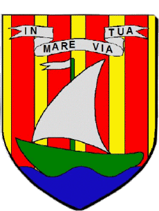 Blason-Drapeaux France Départements - Villes 66 BANYULS SUR MER Blason