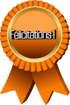 Mensajes Francés Félicitations 05 