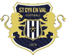 Sports FootBall Club France Logo Centre-Val de Loire 45 - Loiret US St. Cyr En Val 