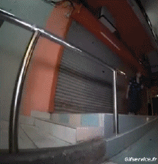 Humor -  Fun Sport Skateboard Free Style Fail 02 