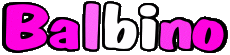 Prénoms MASCULIN - Espagne B Balbino 