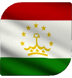 Banderas Asia Tayikistán Plaza 