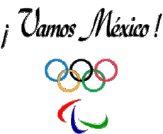 Messages Espagnol Vamos México Juegos Olímpicos 