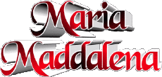 Prénoms FEMININ - Italie M Composé Maria Maddalena 