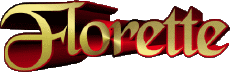Prénoms FEMININ - France F Florette 