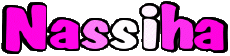 Nombre FEMENINO - Magreb Musulmán N Nassiha 