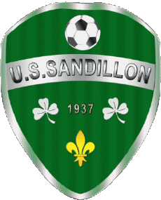 Sports FootBall Club France Logo Centre-Val de Loire 45 - Loiret US Sandillon 