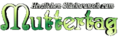 Messages German Herzlichen Glückwunsch zum Muttertag 02 