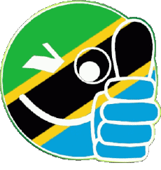 Banderas África Tanzania Smiley - OK 