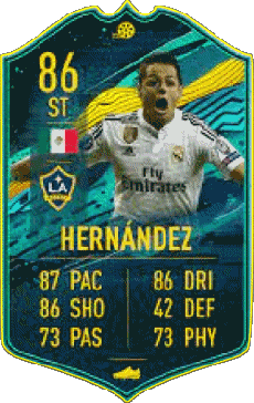 Multi Media Video Games F I F A - Card Players Mexico Javier Hernández 
