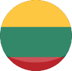 Drapeaux Europe Lituanie Rond 