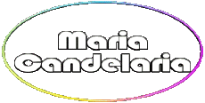 First Names FEMININE - Spain M Composed Maria Candelaria 