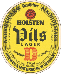 Bebidas Cervezas Alemania Holsten 