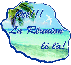 Fahnen Europa Frankreich La Réunion Karte 