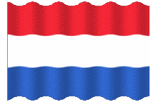 Fahnen Europa Niederlande Welligkeit 