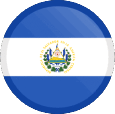 Flags America Salvador Round 