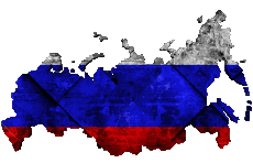 Fahnen Europa Russland Karte 