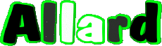 Nombre MASCULINO - Francia A Allard 